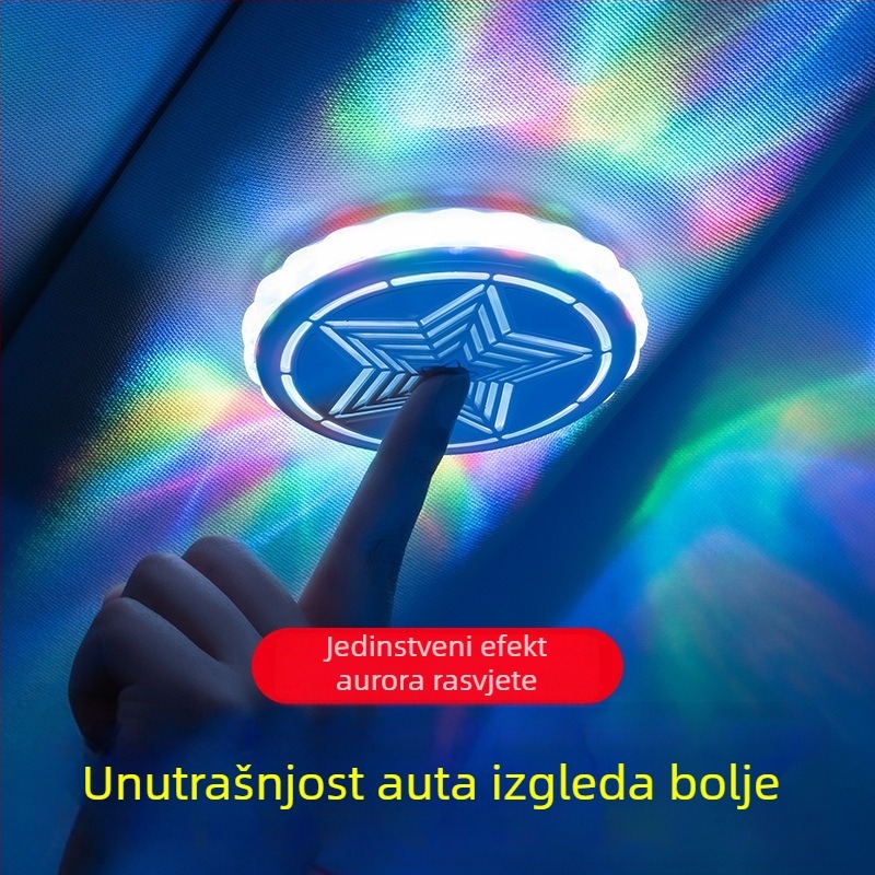 Star Atmosphere Light za unutrašnjost automobila - LED atmosfersko svjetlo bez ugradnje, lampica za čitanje, univerzalna kompatibilnost; Model: Star Atmosphere Light; Snaga: 36; Napon: 5W; Struja: 1.5A