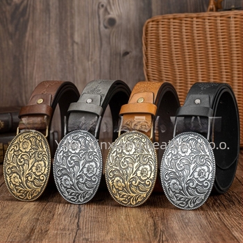 Kaiš Ficino od PU kože s pločastom kopčom, unisex, širina 2–4 cm