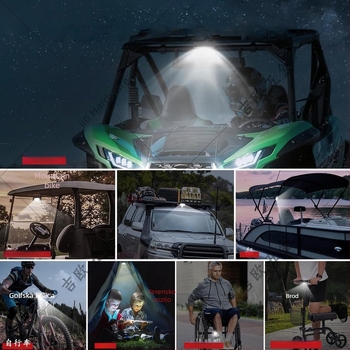 LED svjetlo na najlonskoj traci za UTV/ATV i bicikl; 5W, 3,7–4,2V, 400mA