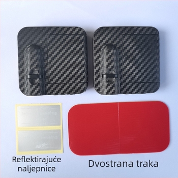 Lampa za vrata automobila s bežičnom LED projekcijom i senzorom svjetla, model HC-HW102, 1W, 4.5V