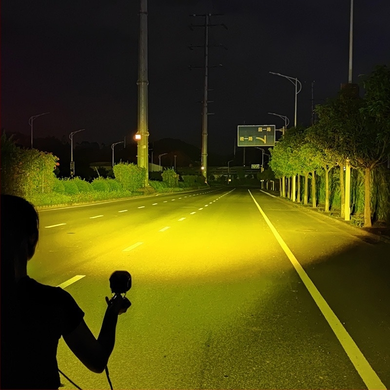 LED reflektor za automobile i motocikle s četverolisnom detelinom, dvostruka LED dioda, QT40, 40W, 12-30V, 3852LM, 3000-6000K
