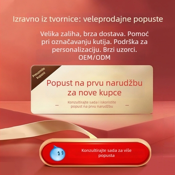 Nova dječja deka za zavijanje novorođenčadi — s karikaturnim uzorkom, punilo od čiste pamuka, pogodna za sve sezone
