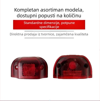 Svjetlo registarske pločice – 6 LED, 24V, LED izvor, vijek trajanja 100000 h, 2000–4000K, za kamione, automobile, prikolice, karavane i RV