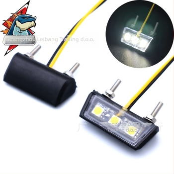 Stražnje LED svjetlo za registarsku pločicu motocikla – model RBN-105, 12V, 1.4W, LED vodilica svjetla