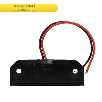Svjetlo za registracijsku pločicu kamiona i prikolice DC12-24V – dvostruka red LED, visoka svjetlina, vodootporno bočno svjetlo za signaliziranje