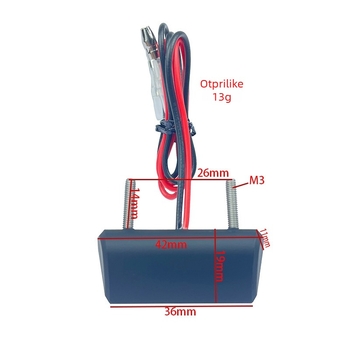 QOYIQO LED stražnje svjetlo za motocikl, model QYQ-9003, 12V, 1W, vijek trajanja 30.000 h