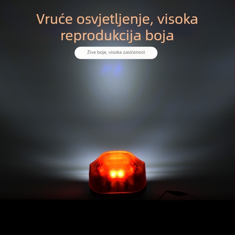 LED svjetla za registarsku ploču auto, kamioni i kombiji – 6 LED, 10–30V, 2W, 6000K, vijek trajanja 20 000 h