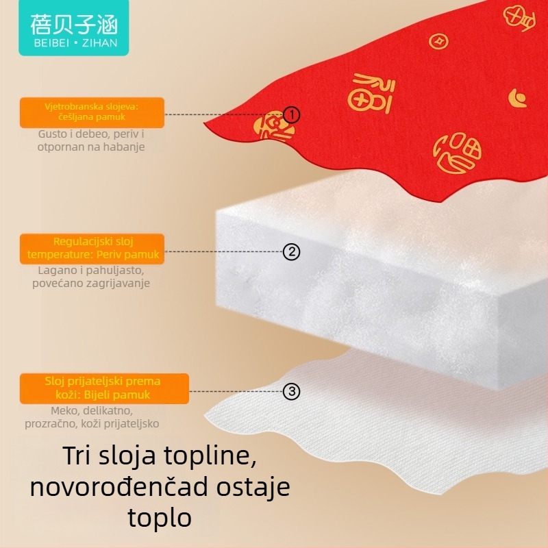 Dječji quilt: 100% pamuk tkanina, poliesterno punjenje, 600 g, zima, za bebe do 1 godine