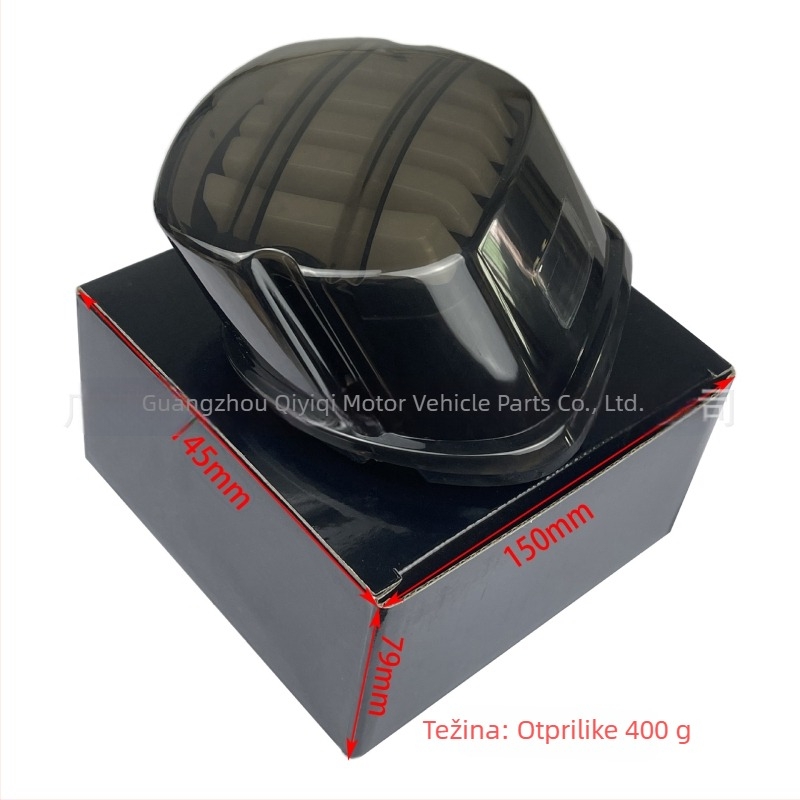 Harley XL883/1200 motociklističko LED stražnje svjetlo s višefunkcionalnim osvjetljenjem tablice i pokazivača, model QYQ-2001-B5, 12V, ABS
