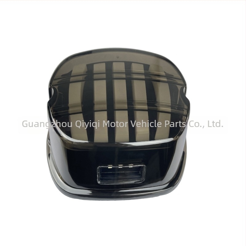 Harley XL883/1200 motociklističko LED stražnje svjetlo s višefunkcionalnim osvjetljenjem tablice i pokazivača, model QYQ-2001-B5, 12V, ABS
