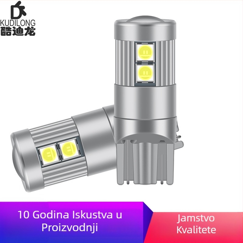 LED svjetlo za registarsku pločicu širokog napona 9-30V • 3W • 500 lm • 6000K • model AT10-3030-9SMD