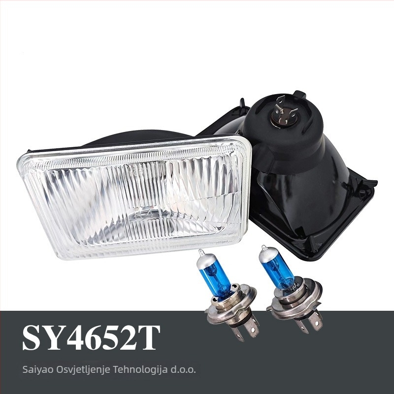 Adapter za far SY4652T, kompatibilan s H4P43T, 12V, 100W, stakleni poklopac
