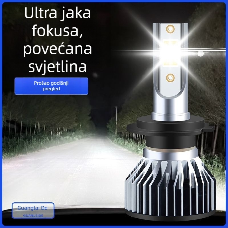 LED žarulja za prednje svjetlo Corolla – visok i nizak snop, 70–80W, 12V
