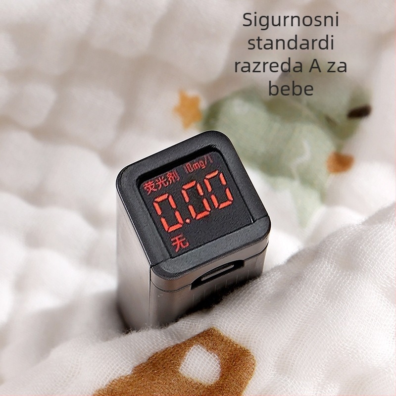 Šesstratni dječji gazeni ručnik za kupanje - 100% pamuk, 10A antibakterijski, brzo sušenje, 300–400 g, za dojenčad i djecu