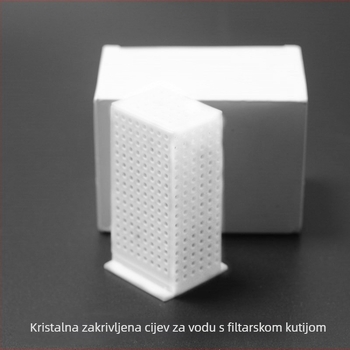 Dispenser za vodu za mačke sa bežičnom pumpom, senzorom i filtrom, prehrambeni PC materijal