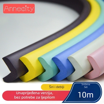 Dječja zaštita kutova stola - samoljepljivi rubni štitnik, mekani jastučić za sigurnost djeteta (Brand: Powerful merchant)