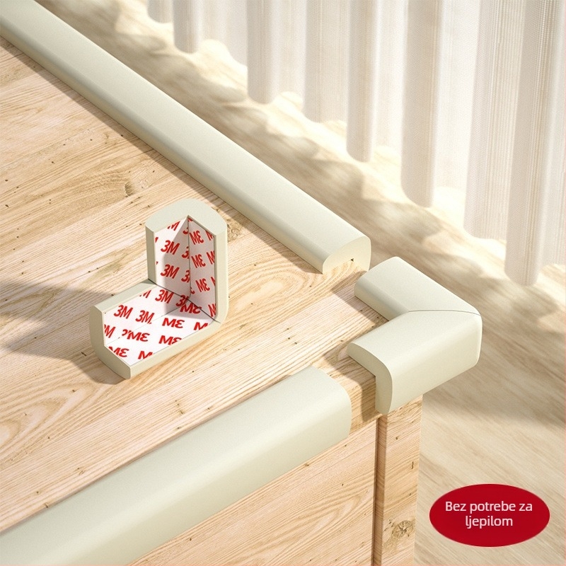 Dječja zaštita kutova stola - samoljepljivi rubni štitnik, mekani jastučić za sigurnost djeteta (Brand: Powerful merchant)