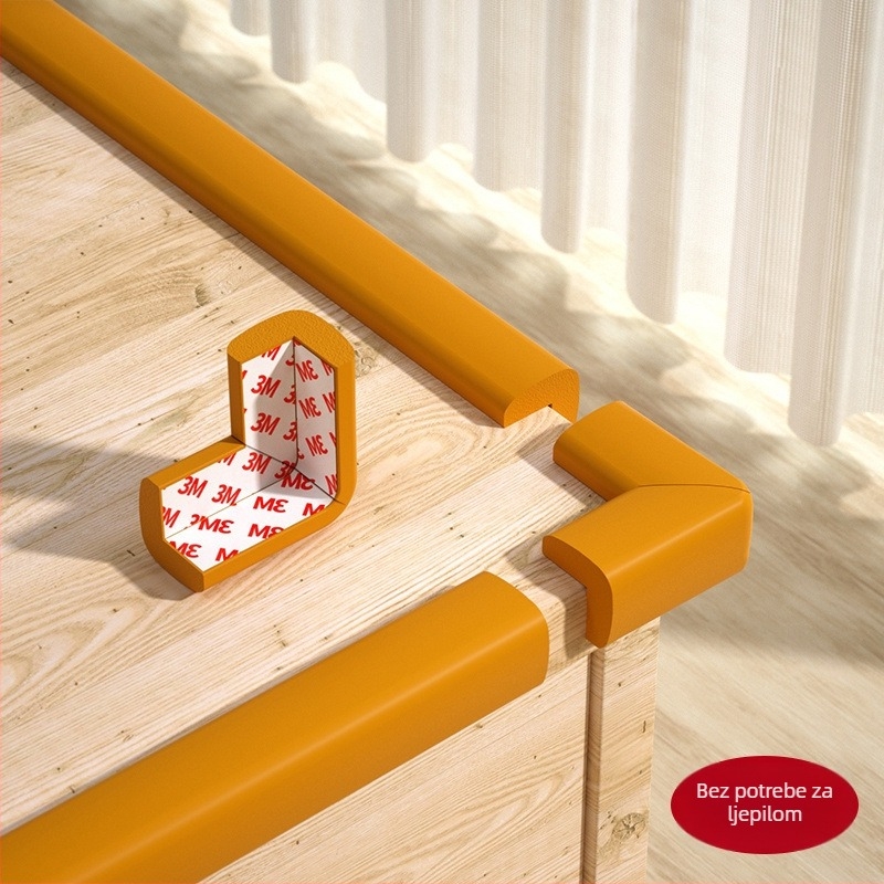 Dječja zaštita kutova stola - samoljepljivi rubni štitnik, mekani jastučić za sigurnost djeteta (Brand: Powerful merchant)