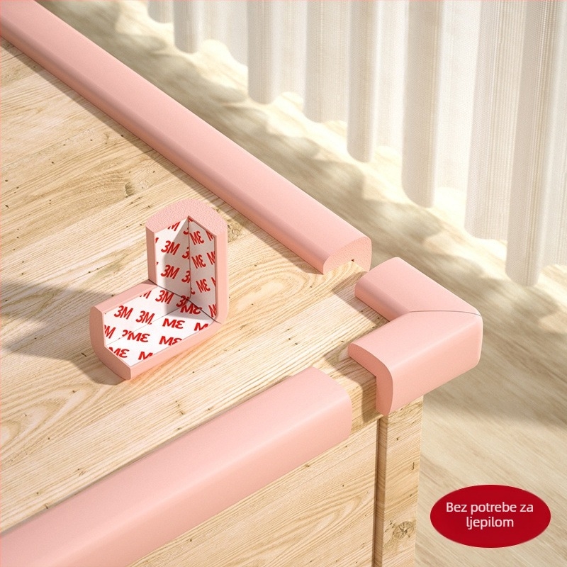 Dječja zaštita kutova stola - samoljepljivi rubni štitnik, mekani jastučić za sigurnost djeteta (Brand: Powerful merchant)