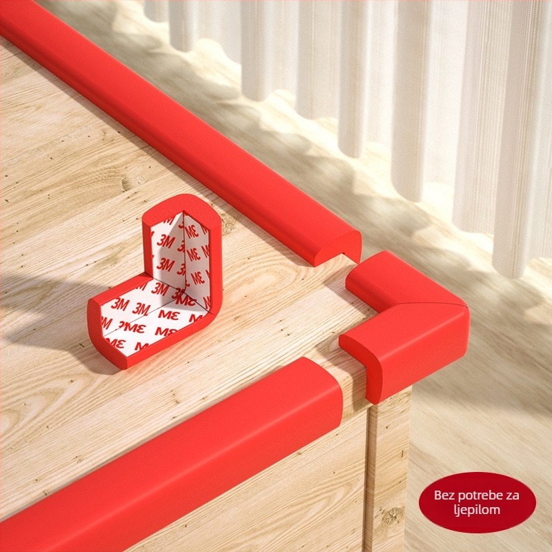 Dječja zaštita kutova stola - samoljepljivi rubni štitnik, mekani jastučić za sigurnost djeteta (Brand: Powerful merchant)