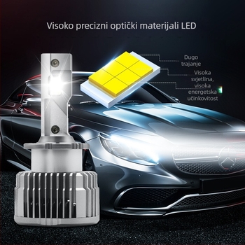 D-serija LED automobilska prednja svjetla (D1S/D2S/D3S/D4S/D5S) – 9-36 V, 2,3 A, 7000 lm, IP67, ≥30000 h