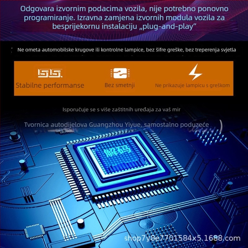 Xenon prednji far ballast kontrolna jedinica za BMW E90 2008-2019, model W3T13271, 12V, nije potpuno sklopljena jedinica