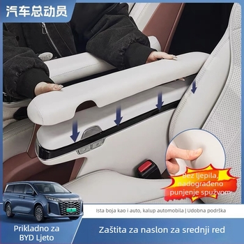 Kožni navlaka za naslon za ruku za BYD, za srednji/drugi red sjedala, model 111, težina 0,5 kg, podrška za ugradnju