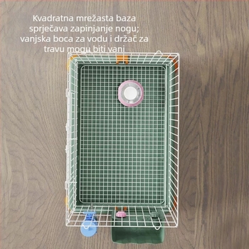 Kavez za zečeve i glodavce, žičana konstrukcija, brend Junda, kućni ljubimac sklonište