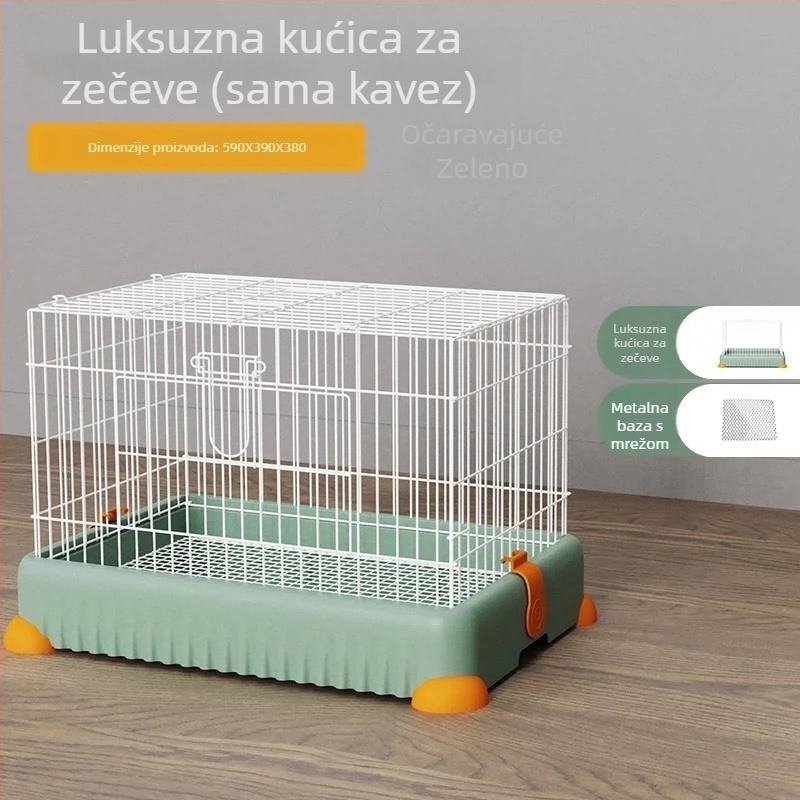 Kavez za zečeve i glodavce, žičana konstrukcija, brend Junda, kućni ljubimac sklonište