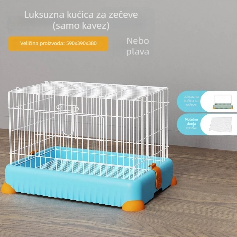 Kavez za zečeve i glodavce, žičana konstrukcija, brend Junda, kućni ljubimac sklonište