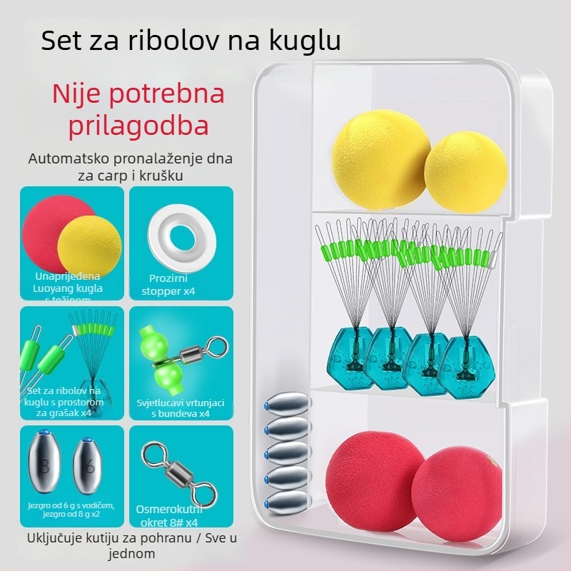 EVA plovak za ribolov — komplet s težinama, Luoyang plovak i plutajući mamac