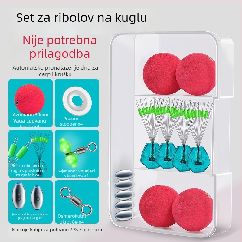 EVA plovak za ribolov — komplet s težinama, Luoyang plovak i plutajući mamac