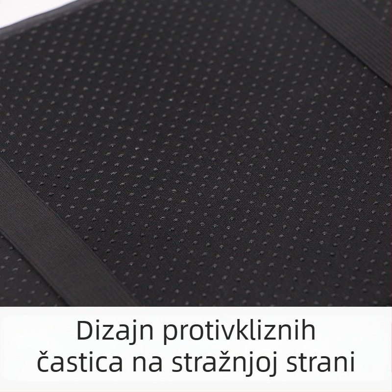 Kožni jastučić za naslon za ruku automobila, univerzalni, prilagodljivo obrađivanje, težina 0,15 kg