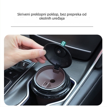 Pepeljara s poklopcem za auto i dom (Materijal: Melamin; Brend: Chi weng; Model: 1; Proces proizvodnje: Lijevanje)
