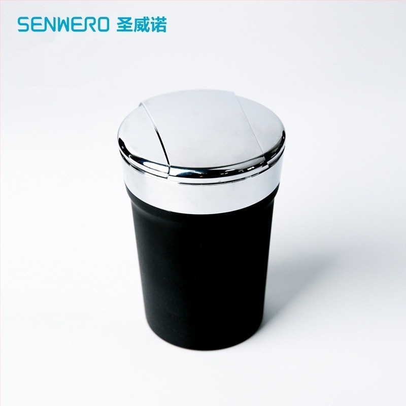 Pepeljara za auto s LED osvjetljenjem, otporna na visoke temperature, višefunkcionalna, model A02