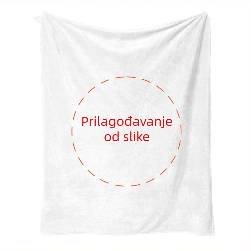 Dvostrano debeli flanel pokrivač, poliester, prilagodljiv dizajn, jesensko-zimska upotreba, opcije 300g/230g