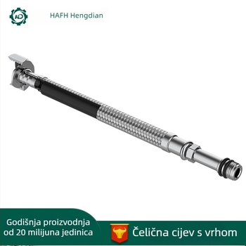JT-EP-L Cijev za dovod vode za toaletni tuš s bakrenim jezgrom, matica 201, 304 pleteni cijev, 304 čelični omotač