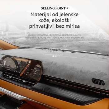 Protuklizna podloga za ploču s sjenom za Wei Brand Gaoshan 8/9, središnja konzola, dekorativni dodatak, kompatibilan s 25 modela