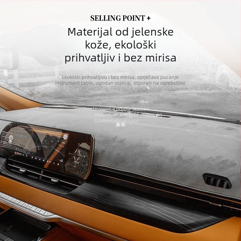 Protuklizna podloga za ploču s sjenom za Wei Brand Gaoshan 8/9, središnja konzola, dekorativni dodatak, kompatibilan s 25 modela