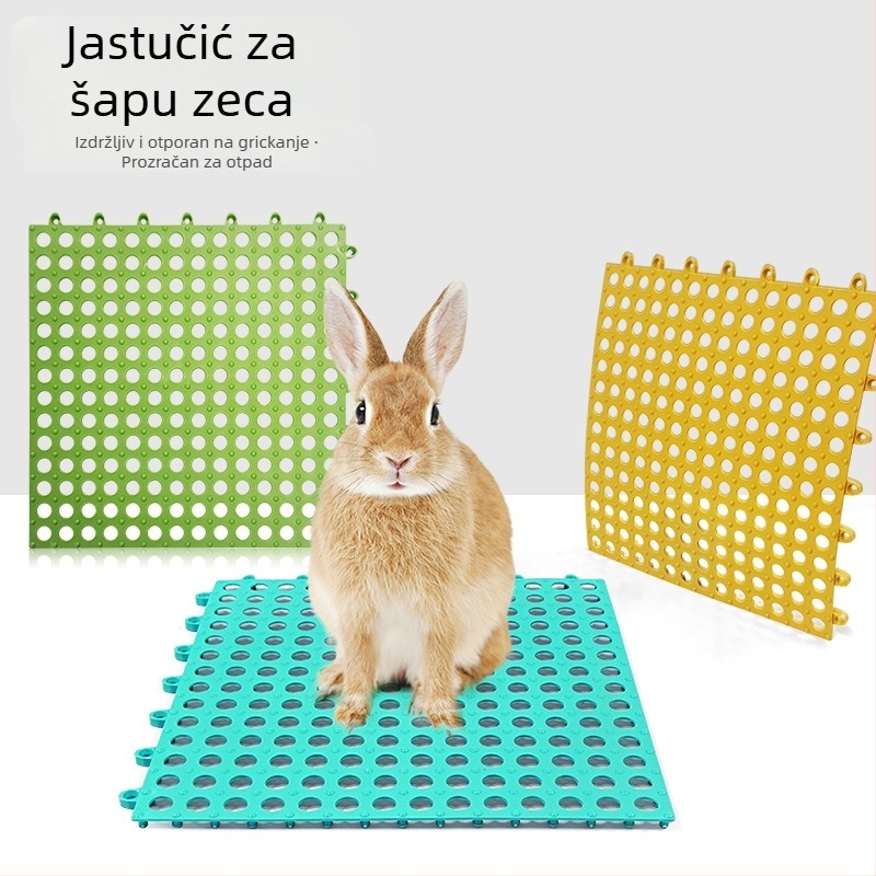 Debeli plastični podmetač za dno kaveza za zeca, otporan na žvakanje, pogodan za zečeve i glodavce, plastična mreža (Plastika; Podrijetlo: Shenyang; Kategorija proizvoda: gnijezdo za kućne ljubimce)