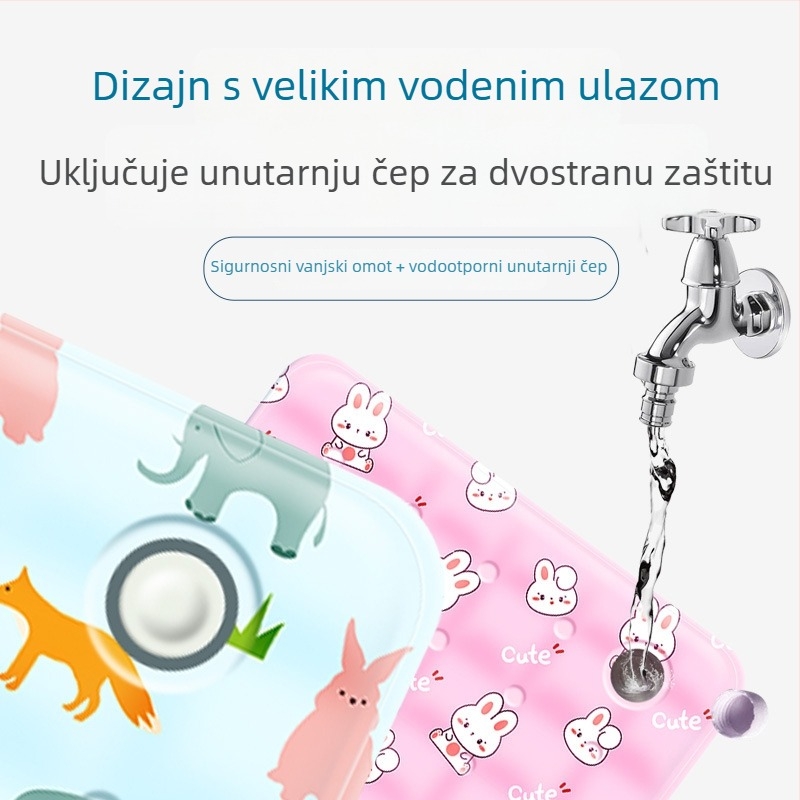Huijiu PVC ledena podloga za mačke — prozračna, vodootporna hlađena podloga za ljeto, proljeće i jesen; za unutarnju i vanjsku upotrebu