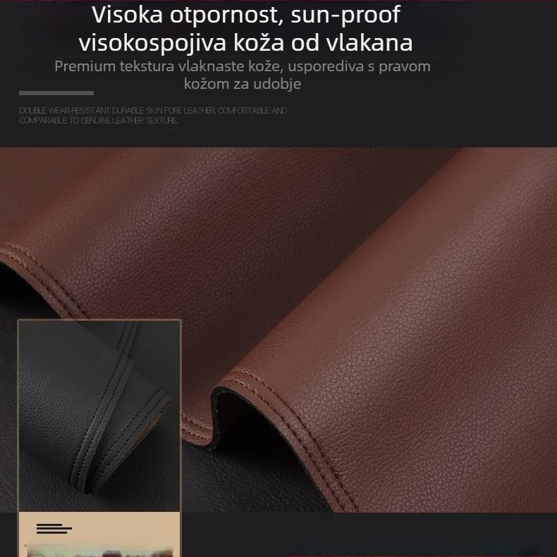Kožni anti-refleksijski mat za ploču instrument tablice Mitsubishi Outlander – zaštita od sunca i UV, tisak logotipa