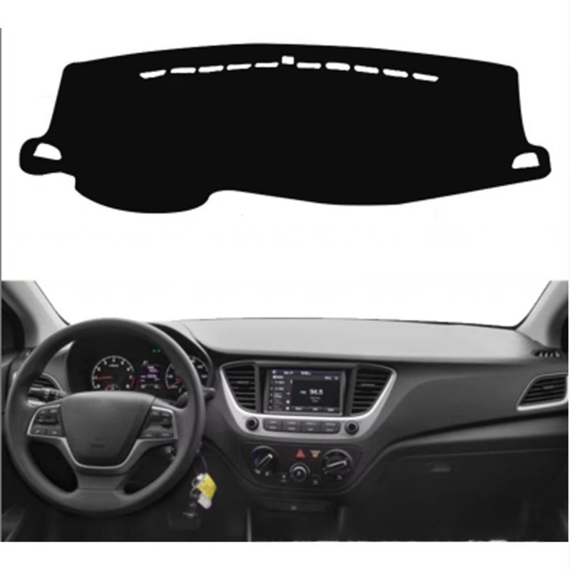 Matrica zaštite od odsjaja za ploču instrument table Hyundai Accent HC (2017–2021); materijali: podloga od poliestera sa silikonskim dnom; podloga od flanele sa silikonskim dnom; sve sezone; marka: Emperor shang