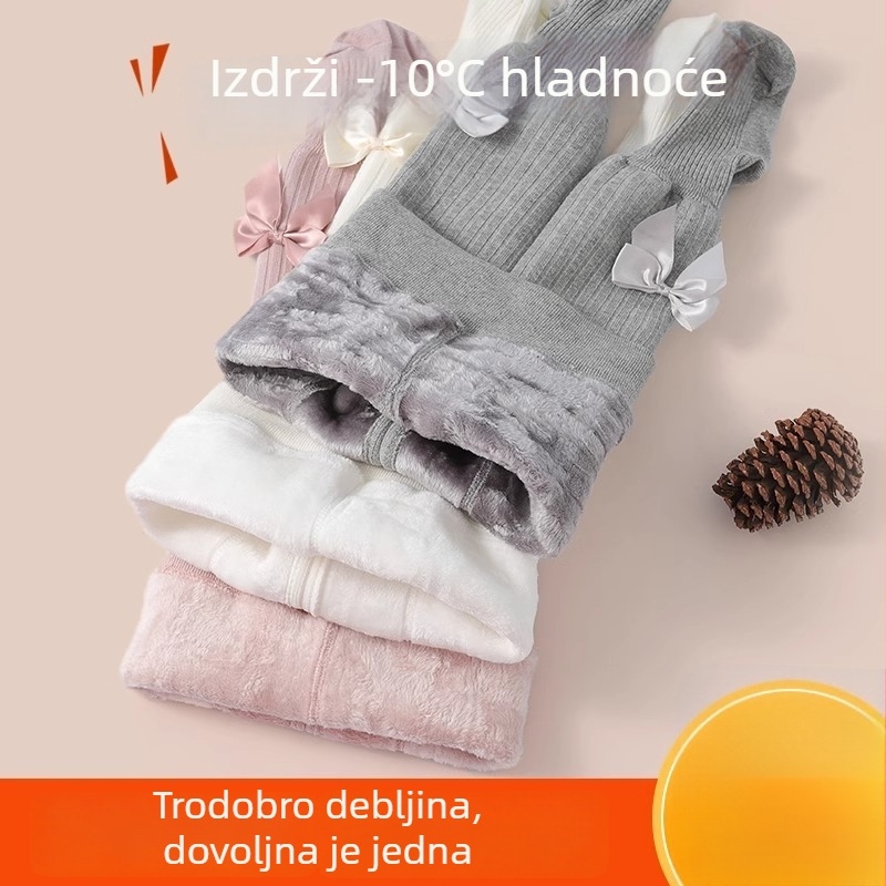 Dječje tajice s flis podstavom, debele za jesen i zimu, za djecu od 1 do 3 godine