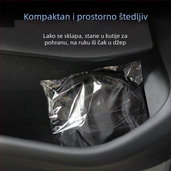 Auto sjenilo za telefon na instrument ploči, sklopivi držač za pohranu, poliester + čelična žica, bez ugradnje, marka Xiaoxueqiqi
