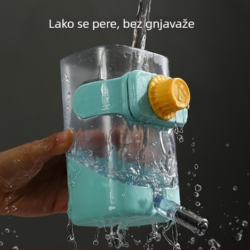 Automatska posuda za vodu i hranu za mačke i pse, visi u kavez, ABS materijal, komplet automatskog hranjenja, Jim Babe marka, pakiranje 24/30