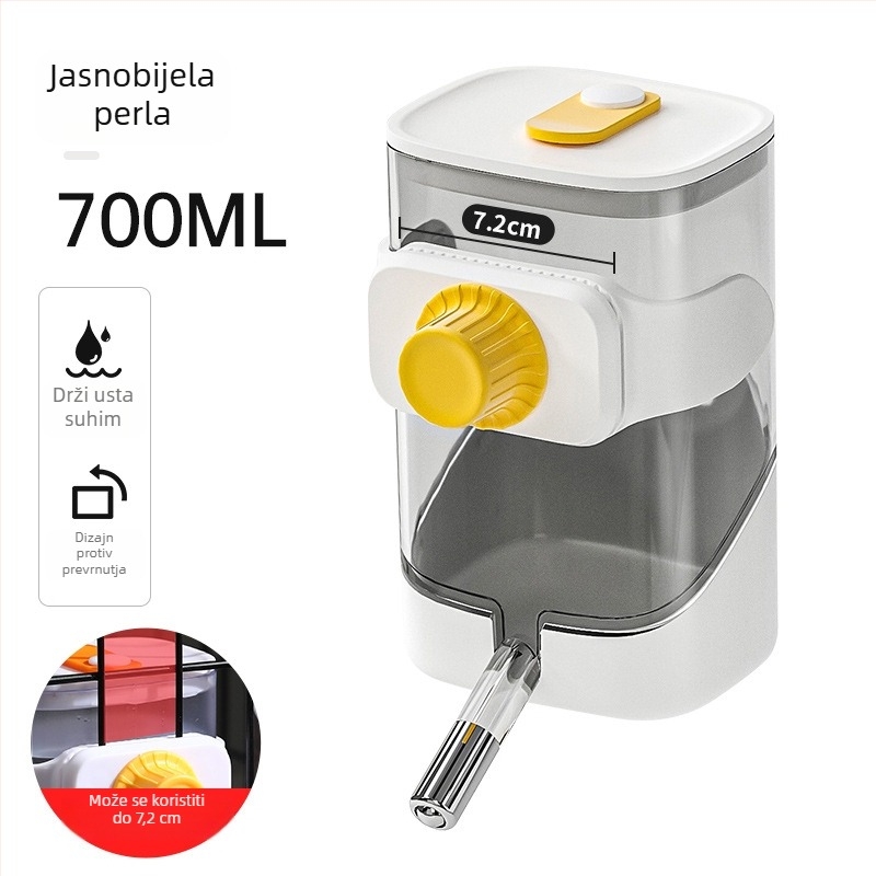 Automatska posuda za vodu i hranu za mačke i pse, visi u kavez, ABS materijal, komplet automatskog hranjenja, Jim Babe marka, pakiranje 24/30