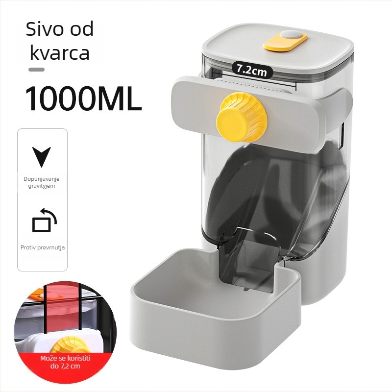 Automatska posuda za vodu i hranu za mačke i pse, visi u kavez, ABS materijal, komplet automatskog hranjenja, Jim Babe marka, pakiranje 24/30