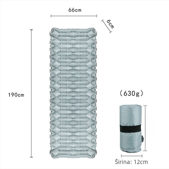 Naduvljivo ležište Green Mountain, kompozitni materijal, 630 g, nosivost do 200 kg