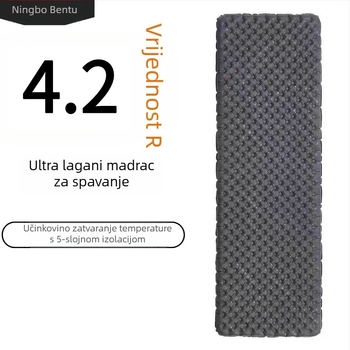 Runway ultra-lagana prenosna nafukljiva podloga s visokom R-vrijednosti, težina 680 g, način napuhavanja: nafukljiva vreća